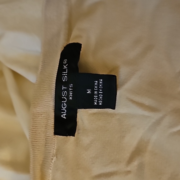 AUGUST SILK top NWOT - Picture 2 of 5